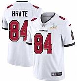 Nike Men & Women & Youth Buccaneers 84 Cameron Brate White 2021 Super Bowl LV Vapor Untouchable Limited Jersey,baseball caps,new era cap wholesale,wholesale hats